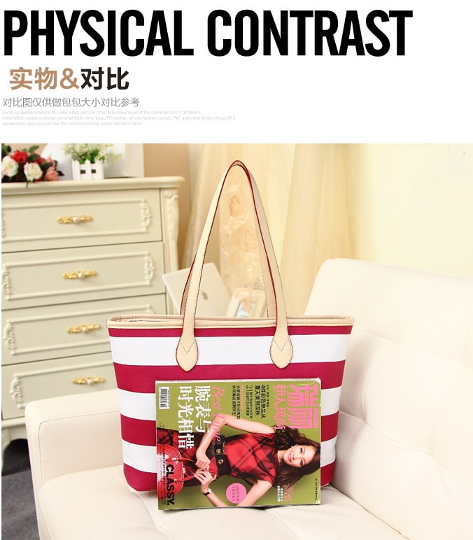 Bag BG432 Rose Red