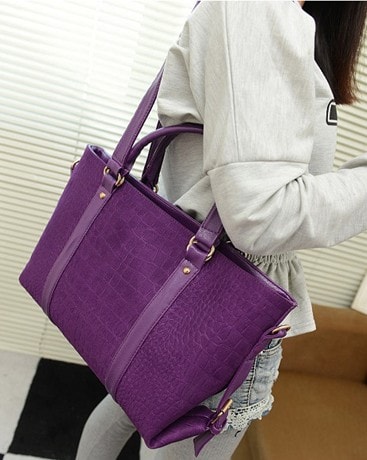 Shoulder Bag BG437 Purple