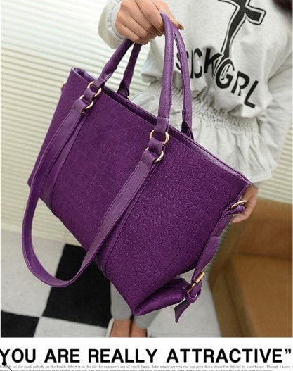 Shoulder Bag BG437 Purple