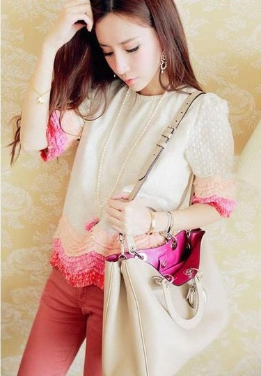 Bag BG442 Beige