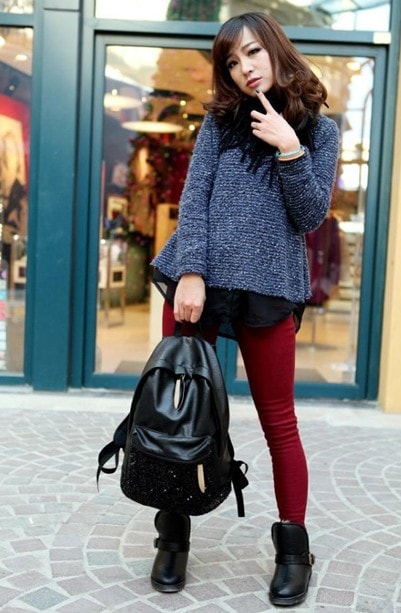 Ransel Fashion BG472 Black