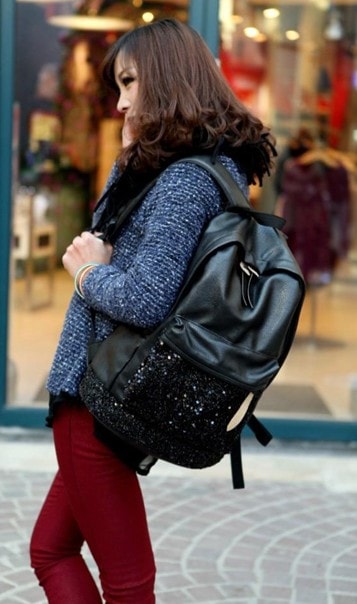 Ransel Fashion BG472 Black