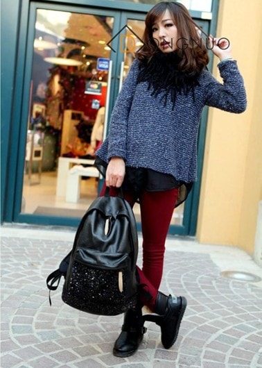 Ransel Fashion BG472 Black