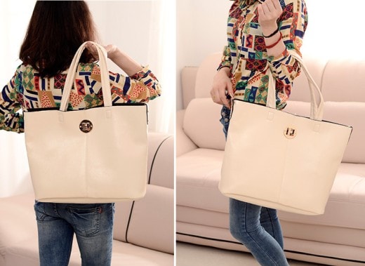 Shoulder Bag BG481 Ivory