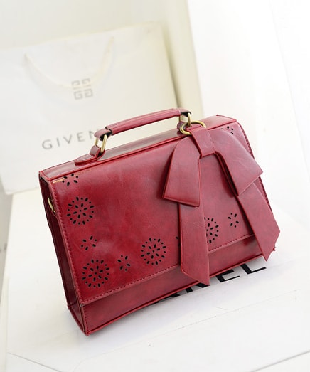 Bag BG487 Burgundy Red