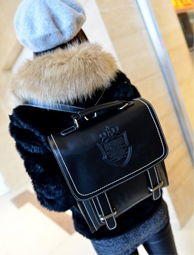 Shoulder Bag BG488 Black