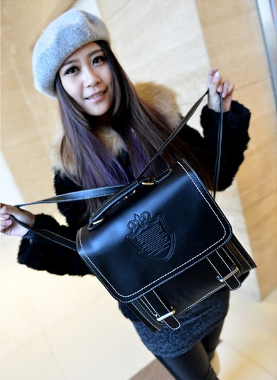 Shoulder Bag BG488 Black