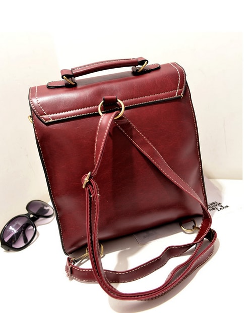 Shoulder Bag BG489 Red Wine