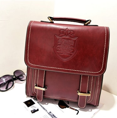 Shoulder Bag BG489 Red Wine