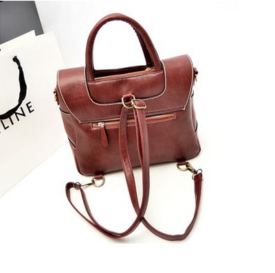 Shoulder Bag BG490 Red Wine