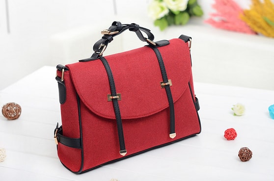 Hand Bag BG492 Red