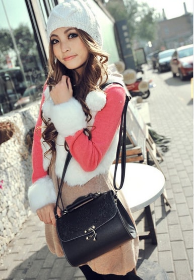 Shoulder Bag BG504 Black