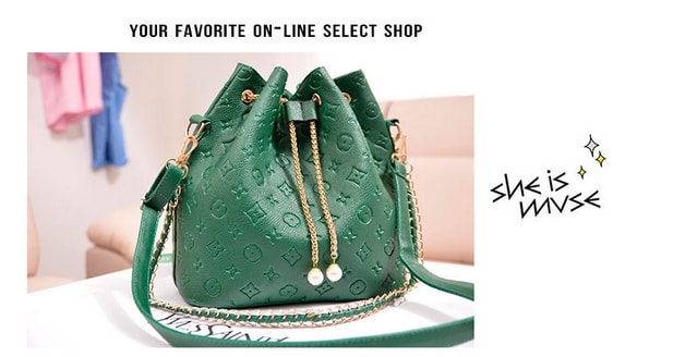 Bucket Bag BG507 Green