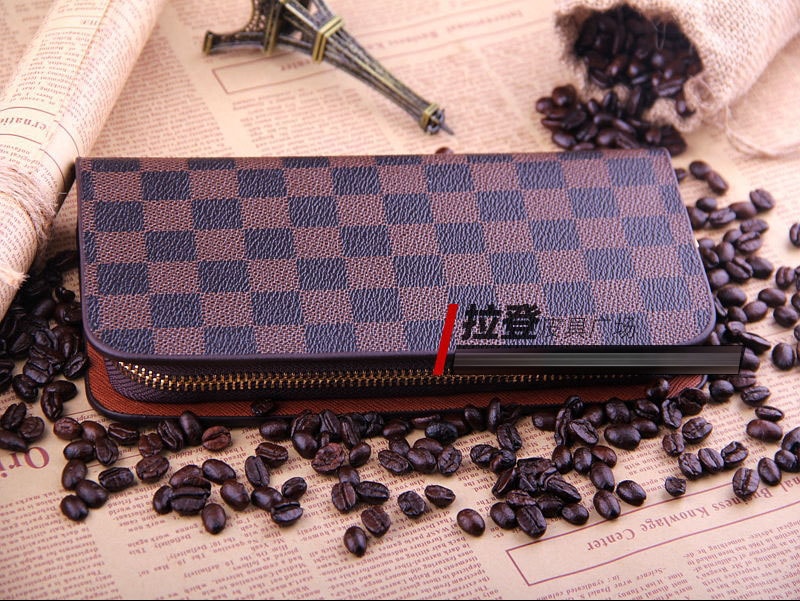 Genuine Leather Wallet BG511 Brown