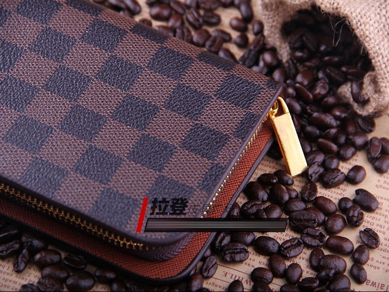 Genuine Leather Wallet BG511 Brown