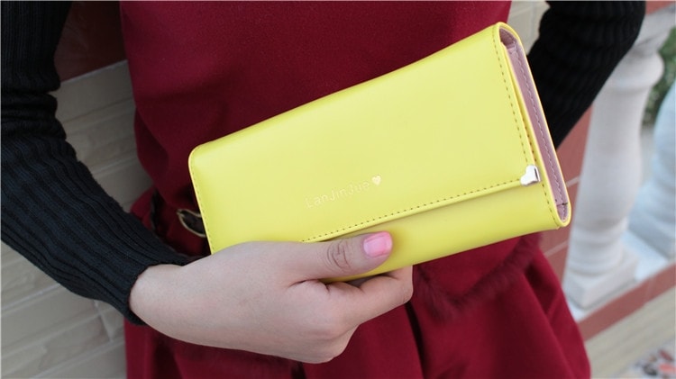 Korea Long Wallet BG540 Yellow