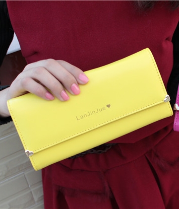 Korea Long Wallet BG540 Yellow