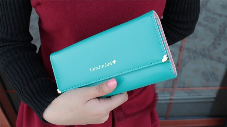 Korea Long Wallet BG546 Green