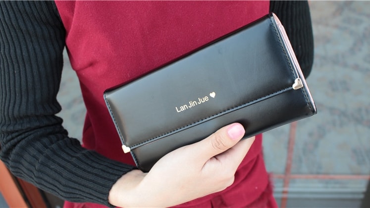 Long Wallet Import BG548 Black