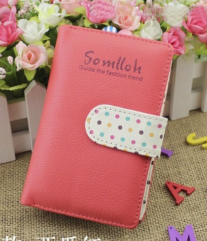 Cute Korean Wallet Import BG561 Red