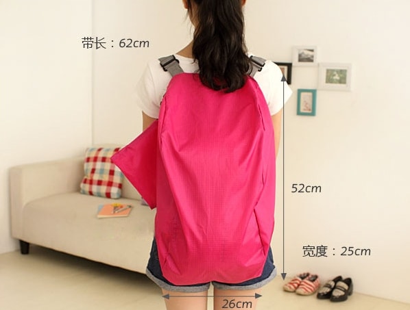 Tas Backpack Korea Import BG577 Pink