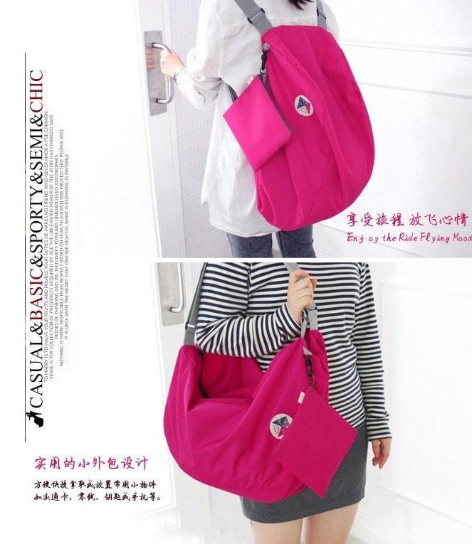 Tas Backpack Korea Import BG577 Pink