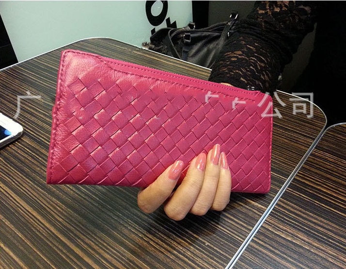 Dompet Korea Kulit Asli BG583 Pink