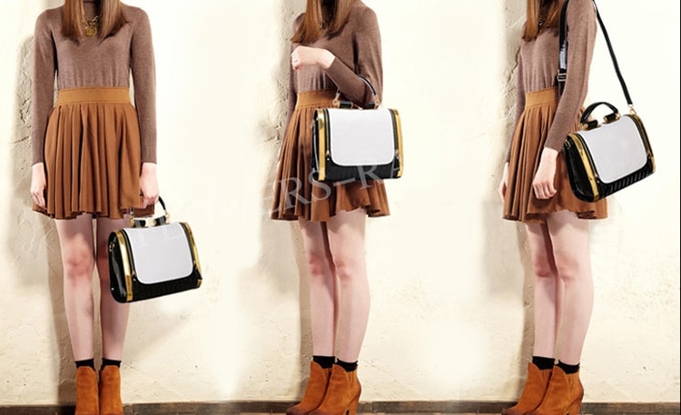 Fashion Bag Import BG592 White