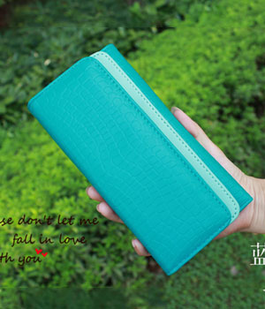 Korea Flip Leather Wallet BG594 Green