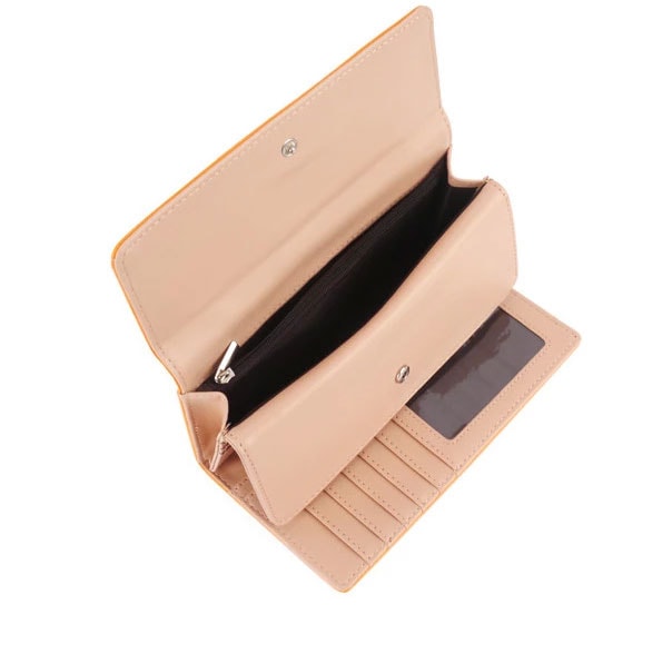 Korea Flip Leather Wallet BG595 Brown