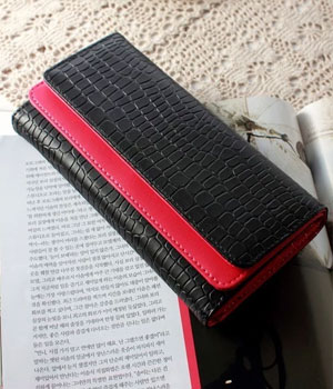 Korea Flip Leather Wallet BG599 Black