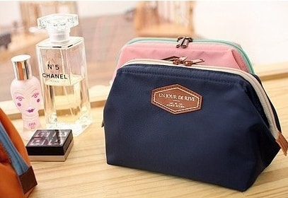 Kosmetik Travel Bag Import BG600 Orange