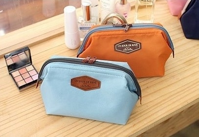 Kosmetik Travel Bag Import BG600 Orange