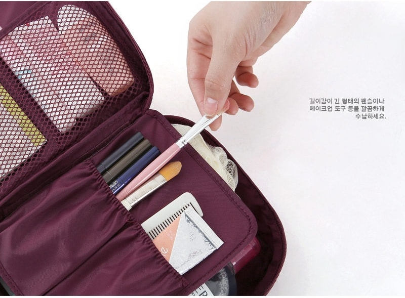 Tas Travel Korea Import BG622 Burgundy