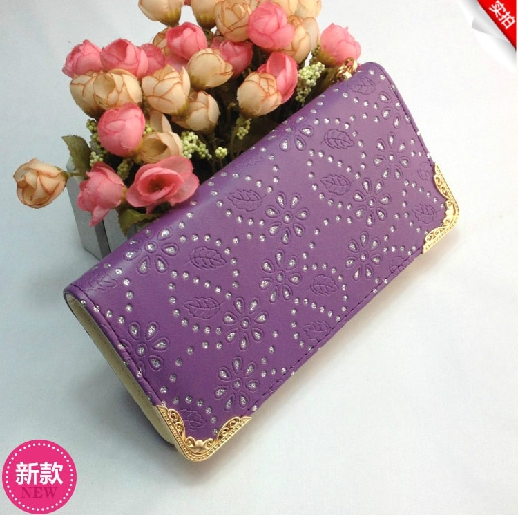 Wallet Clutch Import BG630 Purple