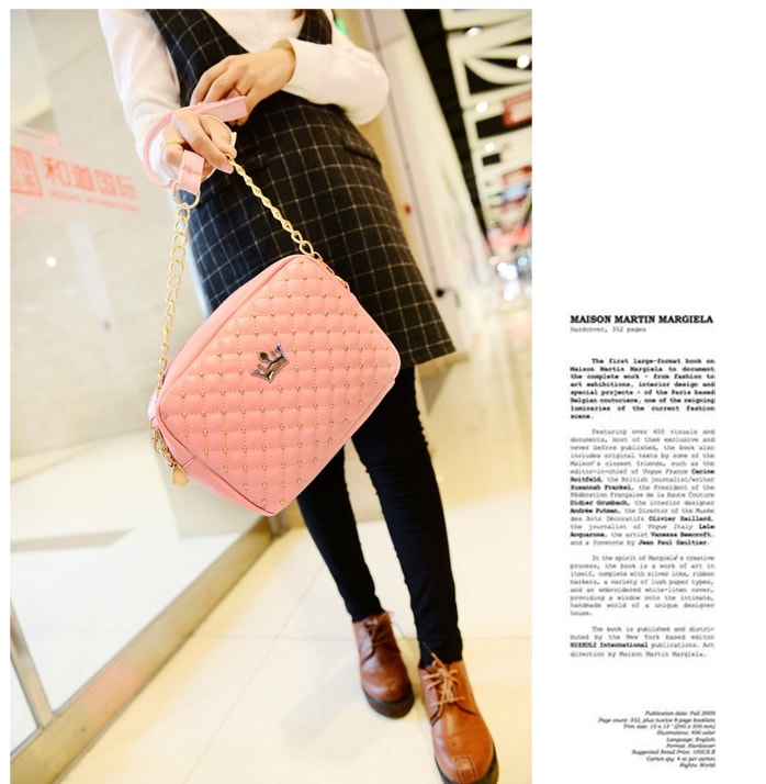 Candy Korea Bag Import BG636 Pink