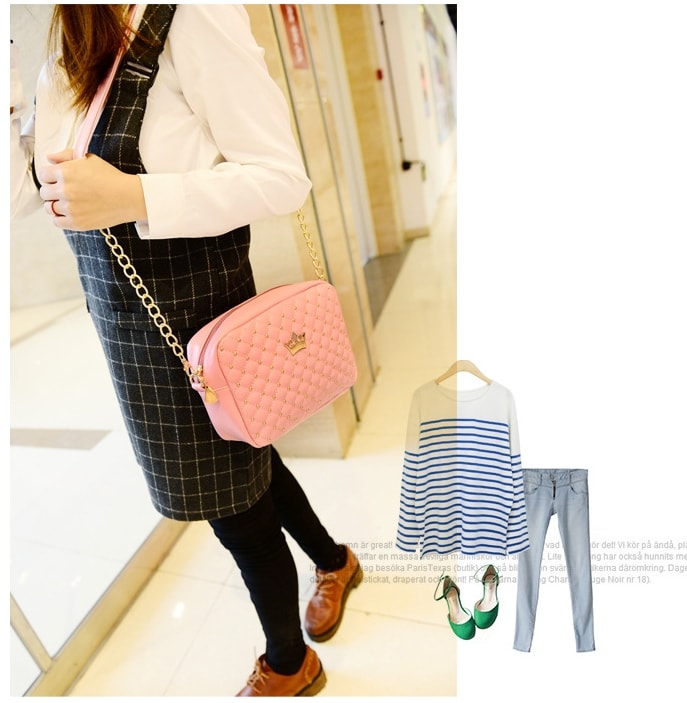 Candy Korea Bag Import BG636 Pink