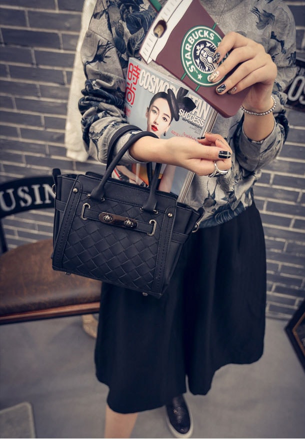 Tas Handbag Import Premium BG639 Black