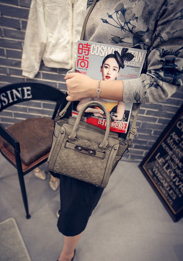 HandBag Import Premium BG641 Gray