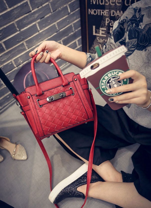 HandBag Import Premium BG643 Maroon