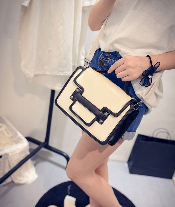 Crocodile Bag Import BG646 White