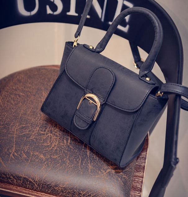 Hand Bag Import Korea BG648 Black