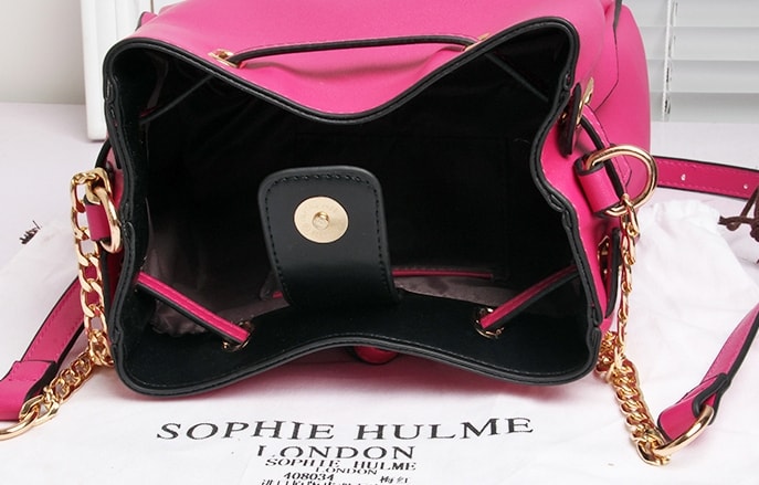 Korea Buckle Shoulder Bag BG652 Black