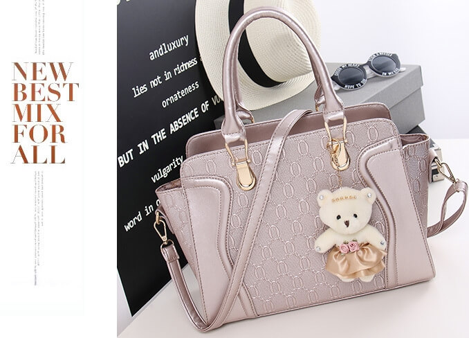 Tas Premium Satu Set Import BG660 Pink