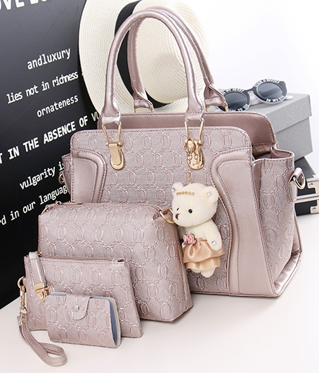 Tas Premium Satu Set Import BG660 Pink