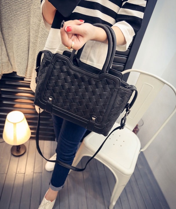 Cross Hand Bag Import BG678 Black