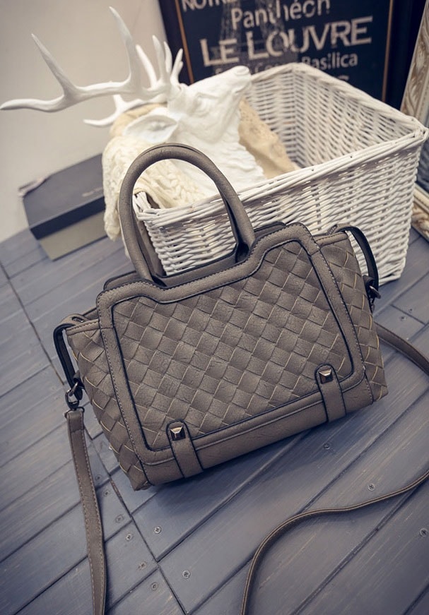 Cross Hand Bag Import BG679 Gray