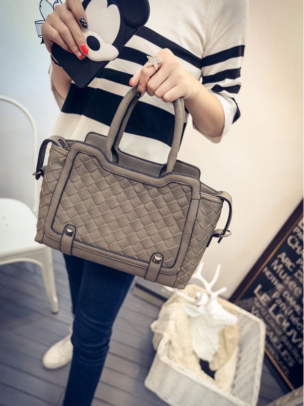 Cross Hand Bag Import BG679 Gray