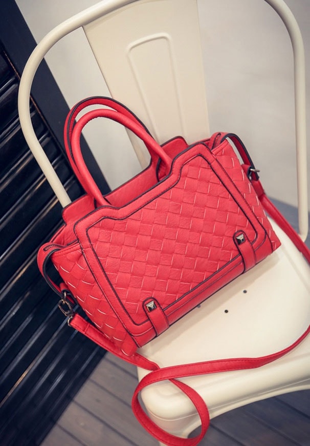 Cross Hand Bag Import BG680 Red