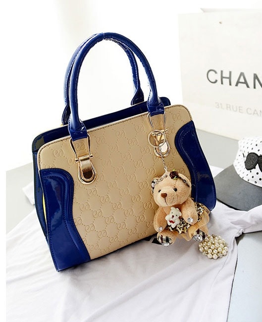 Elegant Hand Bag Korea Import BG697 Beige